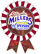 Millers of Speyside Supreme Rosette Label